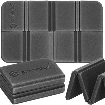 Сідачка туристична Springos XPE 37.5 x 28 x 0.6 см складна PM0013 Black