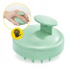 Щітка-масажер 4FIZJO для миття голови Green (P-5907739315168)