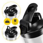 Шейкер спортивний 4FIZJO PRO 650 мл White/Black (P-5905973407007)