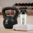 Шейкер спортивний 4FIZJO PRO 650 мл White/Black (P-5905973407007)