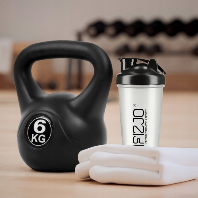 Шейкер спортивний 4FIZJO PRO 650 мл White/Black (P-5905973407007)