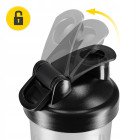 Шейкер спортивний 4FIZJO PRO 650 мл White/Black (P-5905973407007)
