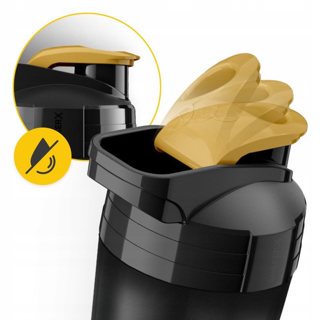 Шейкер спортивний 4FIZJO Ultra 700 мл Black/Gold (P-5905973407038)