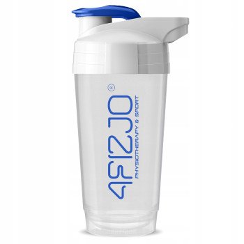 Шейкер спортивний 4FIZJO Ultra 700 мл White/Blue (P-5905973407076)