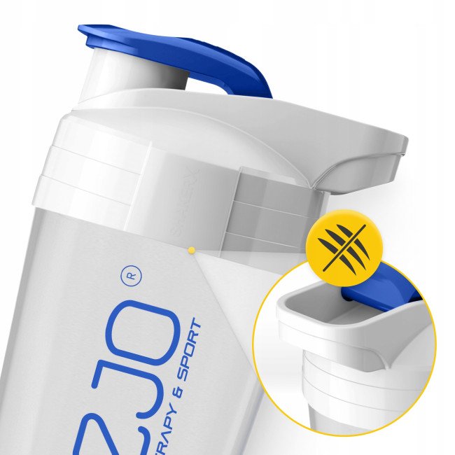 Шейкер спортивний 4FIZJO Ultra 700 мл White/Blue (P-5905973407076)