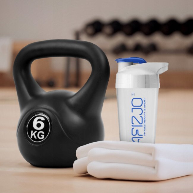 Шейкер спортивний 4FIZJO Ultra 700 мл White/Blue (P-5905973407076)