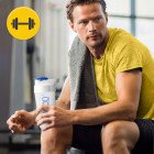 Шейкер спортивний 4FIZJO Ultra 700 мл White/Blue (P-5905973407076)