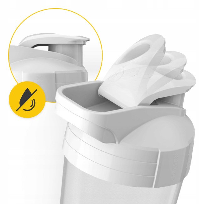 Шейкер спортивний 4FIZJO Ultra 700 мл White (P-5905973407083)