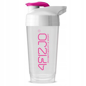 Шейкер спортивний 4FIZJO Ultra 700 мл White/Pink (P-5905973407069)