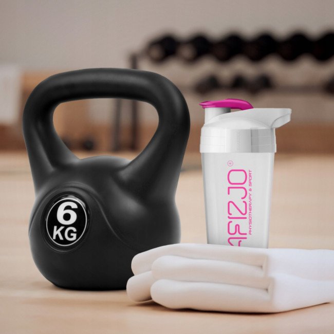 Шейкер спортивний 4FIZJO Ultra 700 мл White/Pink (P-5905973407069)