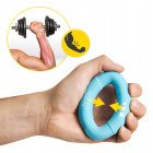 Еспандер кистьовий силіконовий 4FIZJO Medium 18 кг Sky Blue (P-5907739313744)