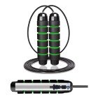 Скакалка швидкісна для кросфіту Cornix Speed Rope Classic XR-0148 Black/Green