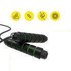 Скакалка швидкісна для кросфіту Cornix Speed Rope Classic XR-0148 Black/Green