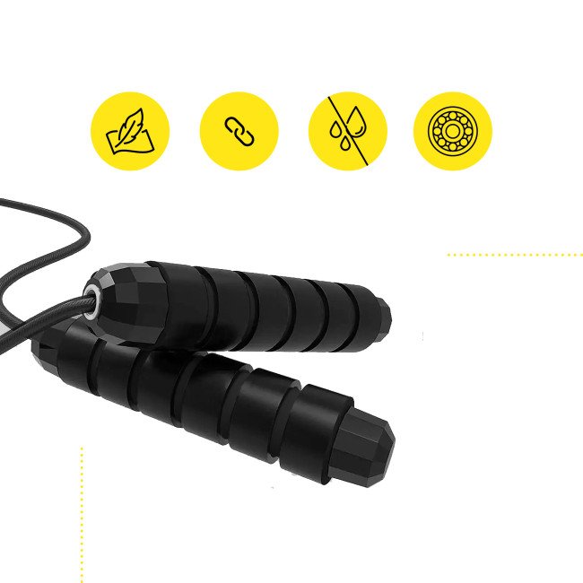 Скакалка швидкісна для кросфіту Cornix Speed Rope Classic XR-0149 Black