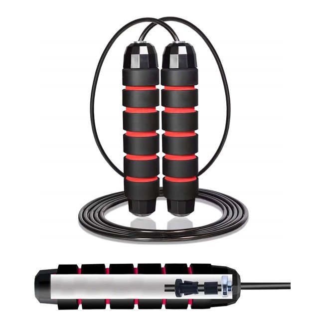 Скакалка швидкісна для кросфіту Cornix Speed Rope Classic XR-0150 Black/Red