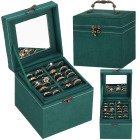 Скринька для прикрас (футляр для біжутерії) Springos 12 x 12 x 12 см HA1048