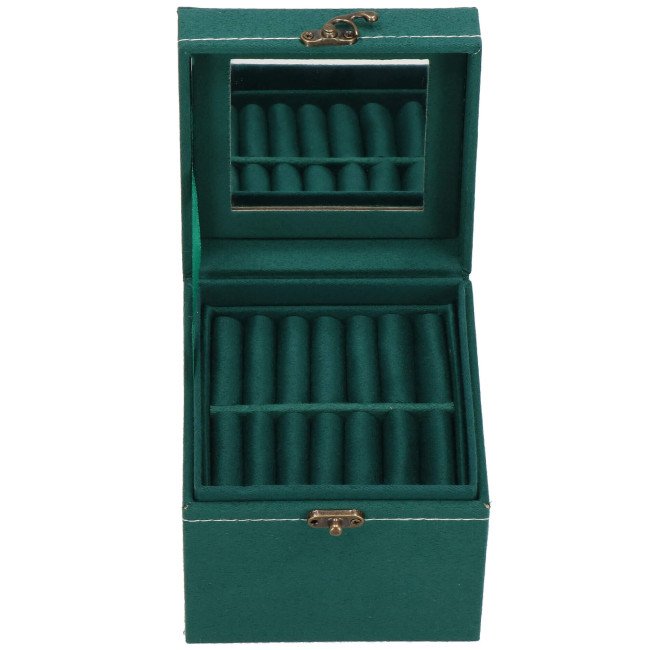 Скринька для прикрас (футляр для біжутерії) Springos 12 x 12 x 12 см HA1048