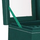 Скринька для прикрас (футляр для біжутерії) Springos 12 x 12 x 12 см HA1048