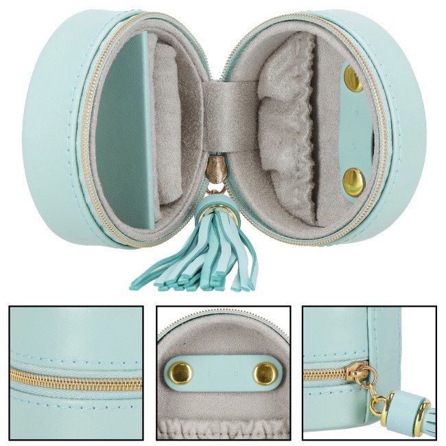 Скринька для прикрас (футляр для біжутерії) Springos 8 x 5 см HA1041