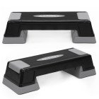 Степ-платформа 2-ступінчаста Actiget 73 х 28.5 х 12-17.5 см ACT0120 Black/Grey