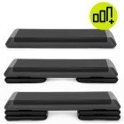 Степ-платформа 3-ступінчаста Actiget Pro 108 х 28.5 х 10-19.5 см ACT0121 Black/Grey