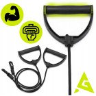 Степер (міні-степер) Actiget Actistep з еспандерами ACT0173 Black
