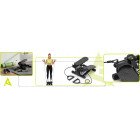 Степер (міні-степер) Actiget Actistep з еспандерами ACT0173 Black