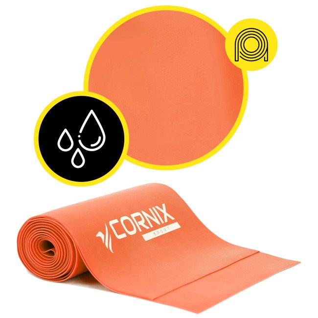 Стрічка-еспандер Cornix Flat Band 200 х 15 см для спорту та реабілітації 3 кг XR-0246