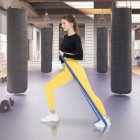 Стрічка-еспандер для спорту та реабілітації 4FIZJO Flat Band 200 х 15 cм 9-11 кг Blue (P-5907222931660)
