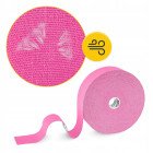 Стрічка кінезіологічна (кінезіо тейп) 4FIZJO 5 см x 31 м Pink (P-5905973405553)