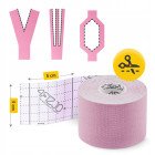 Стрічка кінезіологічна (кінезіо тейп) 4FIZJO 5 см x 5 м Light Pink (P-5907739316028)