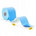Стрічка кінезіологічна (кінезіо тейп) 4FIZJO 5 см x 5 м Sky Blue (P-5907739315991)