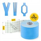 Стрічка кінезіологічна (кінезіо тейп) 4FIZJO 5 см x 5 м Sky Blue (P-5907739315991)