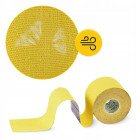 Стрічка кінезіологічна (кінезіо тейп) 4FIZJO 5 см x 5 м Yellow (P-5907739318824)