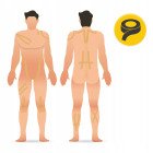 Стрічка кінезіологічна (кінезіо тейп) 4FIZJO 7.5 см x 5 м Biege (P-5907739318879)