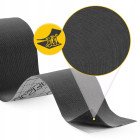 Стрічка кінезіологічна (кінезіо тейп) 4FIZJO 7.5 см x 5 м Black (P-5907739318886)