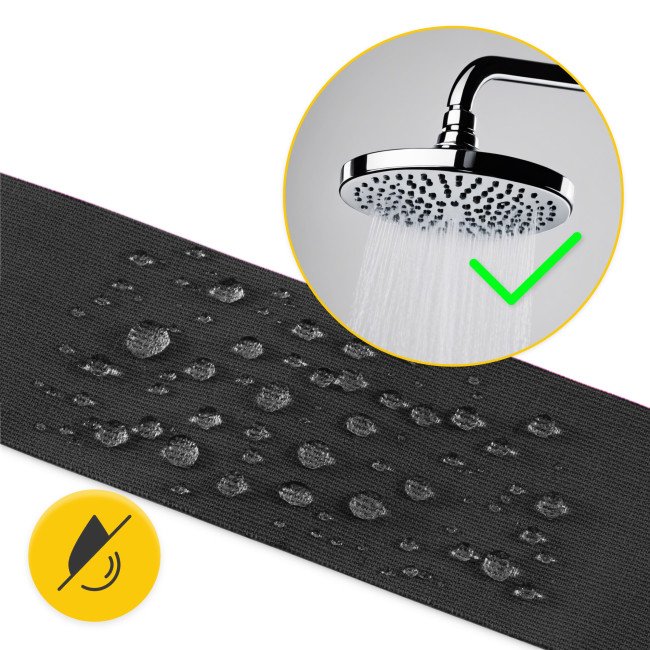 Стрічка кінезіологічна (кінезіо тейп) 4FIZJO 7.5 см x 5 м Black (P-5907739318886)