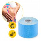 Стрічка кінезіологічна (кінезіо тейп) 4FIZJO 7.5 см x 5 м Sky Blue (P-5907739318909)