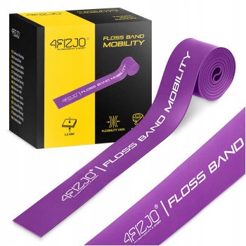 Стрічка компресійна для флосингу 4FIZJO Floss Band 207 x 5 x 0.15 см Violet (P-5905973405225)