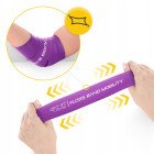Стрічка компресійна для флосингу 4FIZJO Floss Band 207 x 5 x 0.1 см Violet (P-5905973405201)