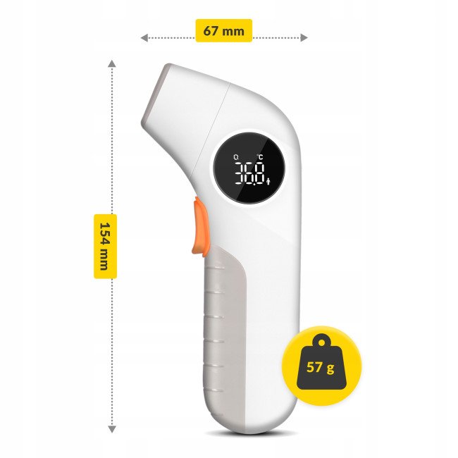 Термометр безконтактний 4FIZJO Ultra інфрачервоний (P-5905973406635)