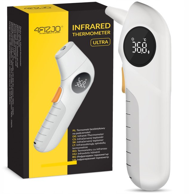 Термометр безконтактний 4FIZJO Ultra інфрачервоний (P-5905973406635)