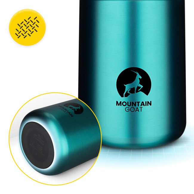 Термос для їжі Mountain Goat 0.72 л з ложкою Blue (P-5905973406963)
