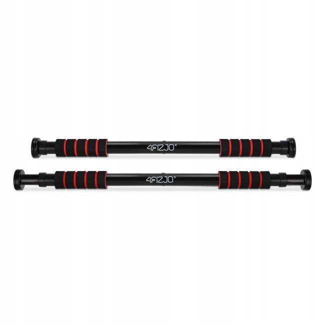 Турнік розсувний 4FIZJO Basic 61.5-100 см Black/Red (P-5905973402712)