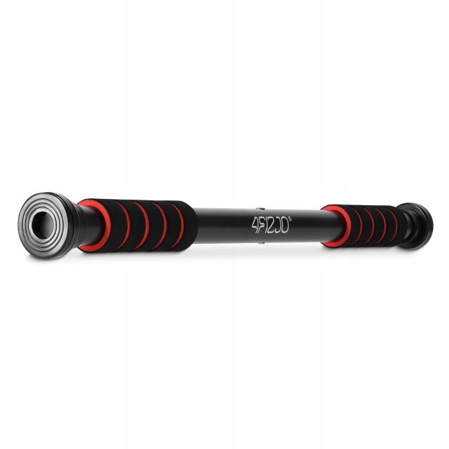 Турнік розсувний 4FIZJO Basic 61.5-100 см Black/Red (P-5905973402712)