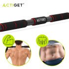 Турнік розсувний Actiget 82-130 см ACT0166 Black/Red