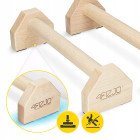 Упори для віджимань (паралетси) 4FIZJO 40 см дерев'яні (P-5905973407045)