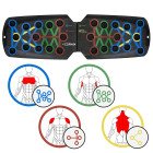 Упори (дошка) для віджимань Cornix Push-Up Board складна, зі змінним хватом XR-0453