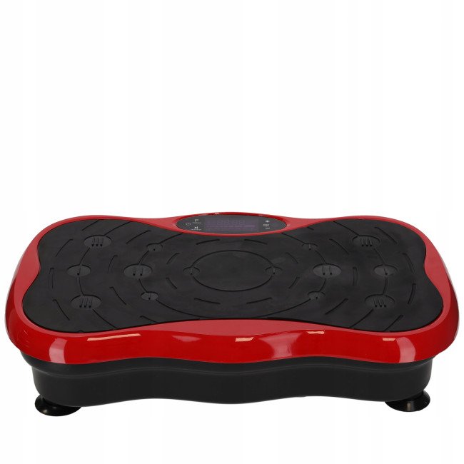 Віброплатформа для тренувань 4FIZJO Ultra+ з пультом та еспандерами Black/Red (P-5905973401531)