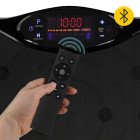 Віброплатформа для тренувань 4FIZJO Ultra+ з пультом та еспандерами Black (P-5905973402873)